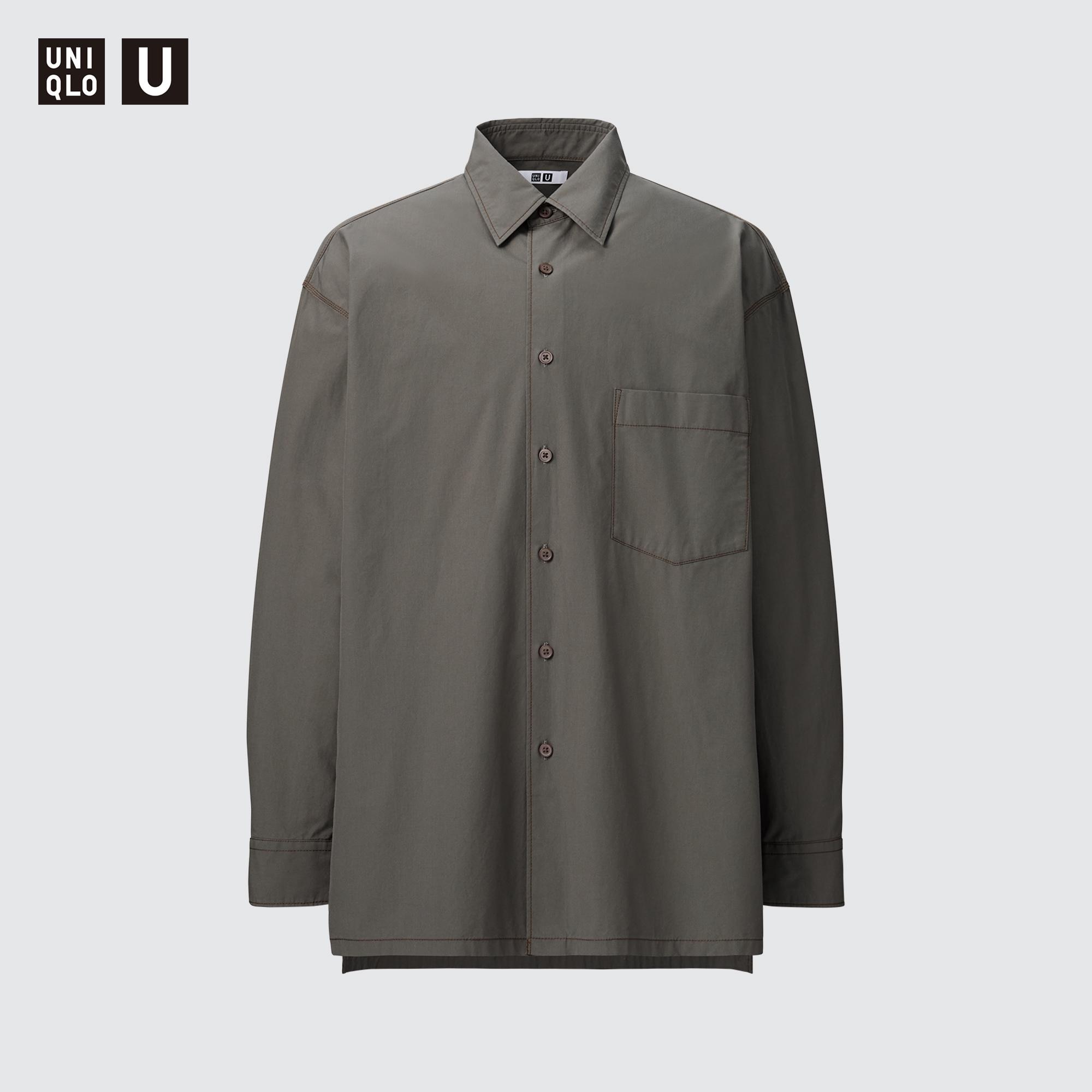 UNIQLO ユニクロ ステンカラーコート XL カーキ