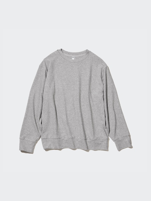 WOMEN'S SOFT KNITTED FLEECE CREW NECK T-SHIRT UNIQLO PH
