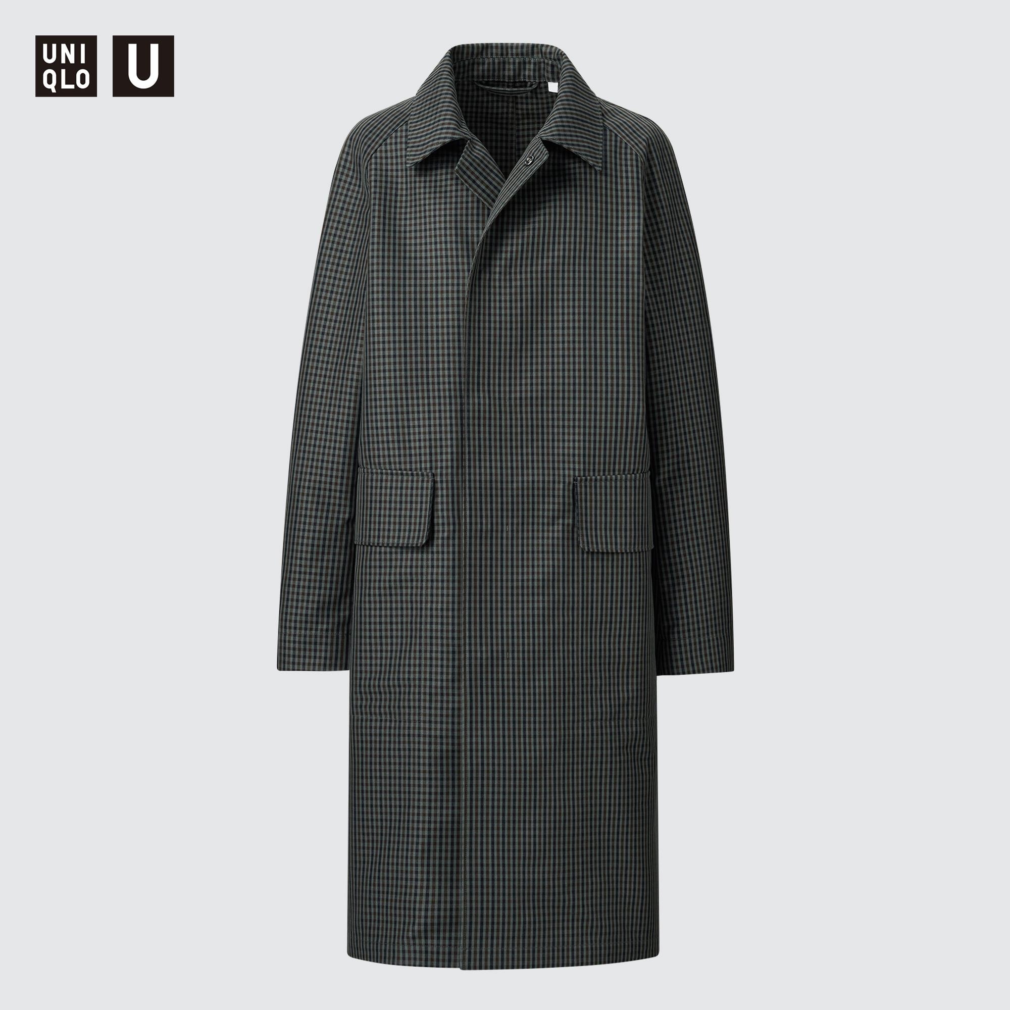 Uniqlo single hot sale breasted coat