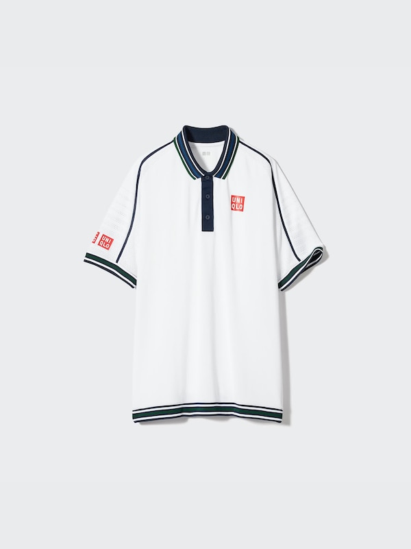 NK DRY-EX Short Sleeve Polo Shirt (Kei Nishikori)