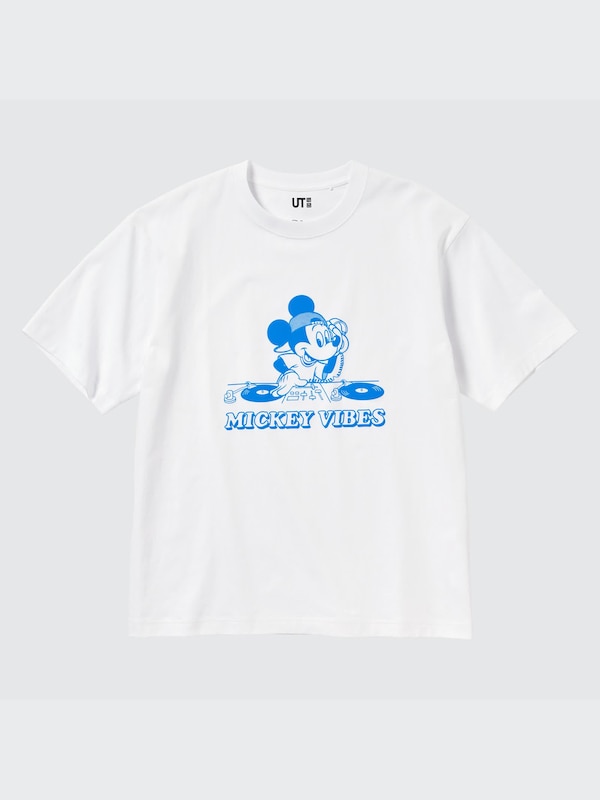 ディズニー グッド バイブス UT グラフィックTシャツ（半袖・オーバーサイズフィット）