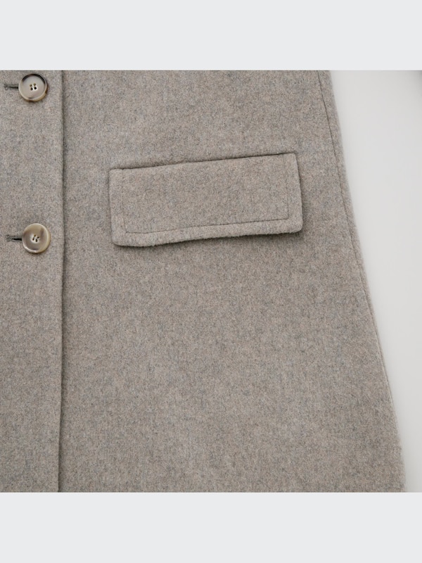 ウールスタンドカラーコート（コントワーデコトニエ）