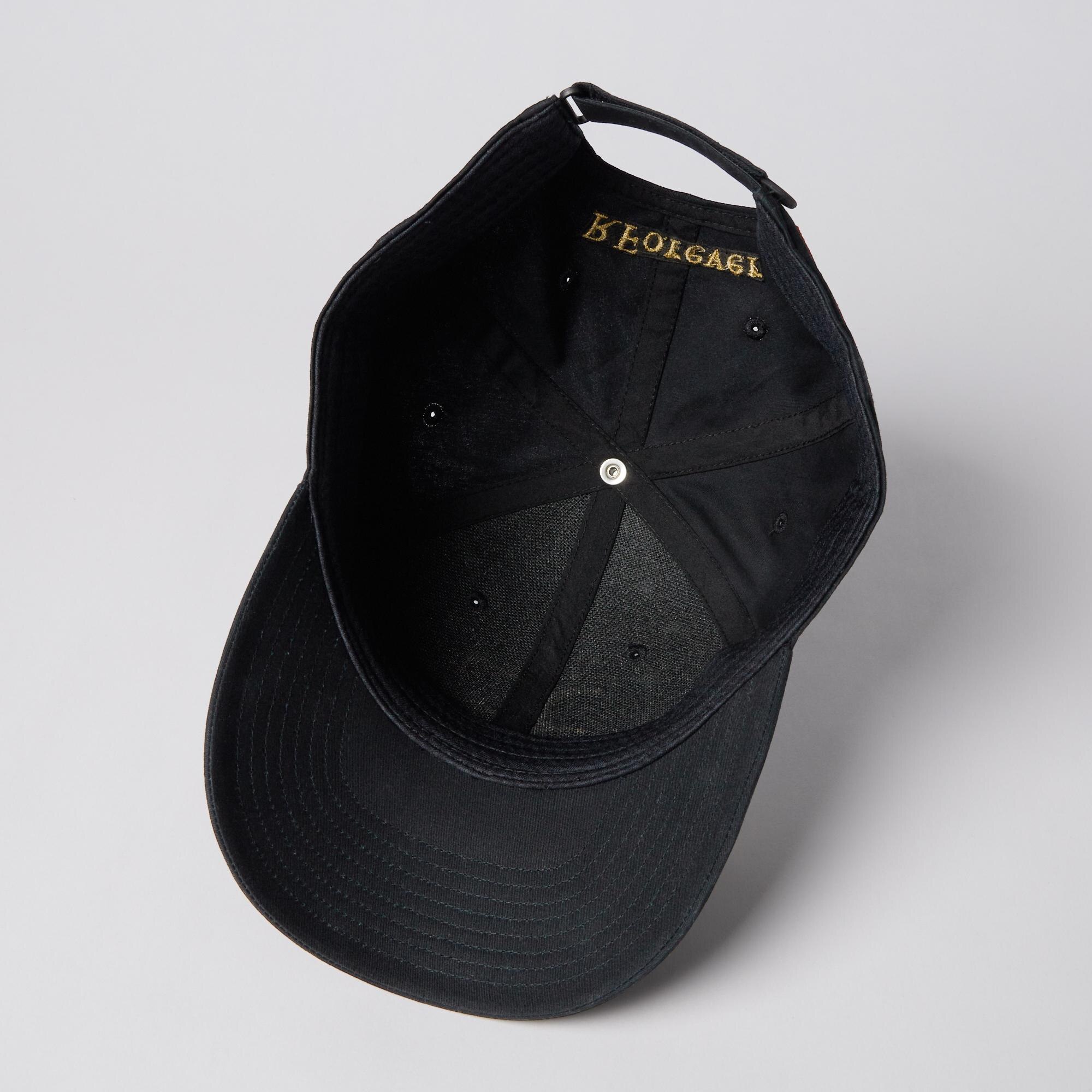 Black roger federer outlet hat