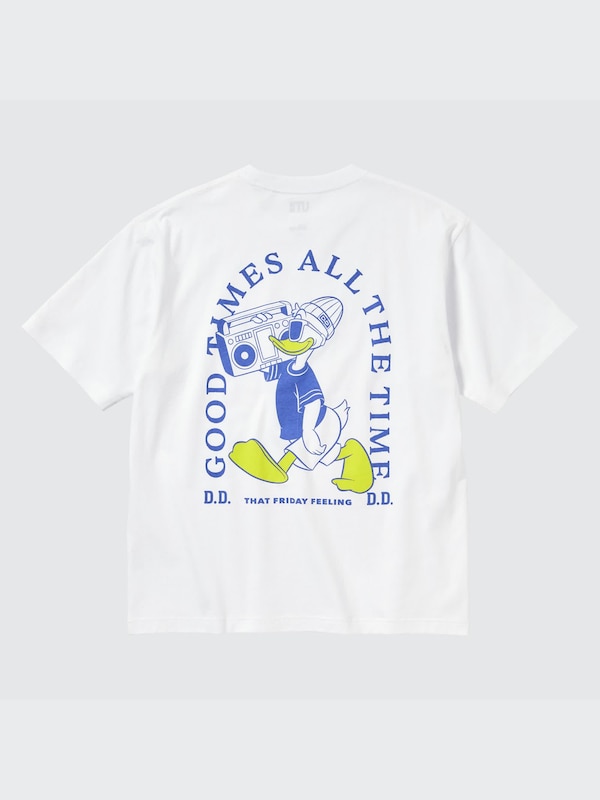 ディズニー グッド バイブス UT グラフィックTシャツ（半袖・オーバーサイズフィット）