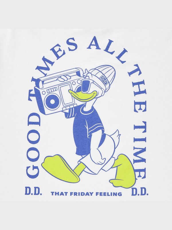 ディズニー グッド バイブス UT グラフィックTシャツ（半袖・オーバーサイズフィット）