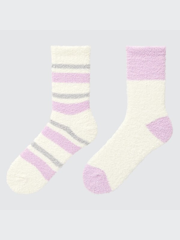 ヒートテックソックス ギフトボックス（2足組・フラッフィー）