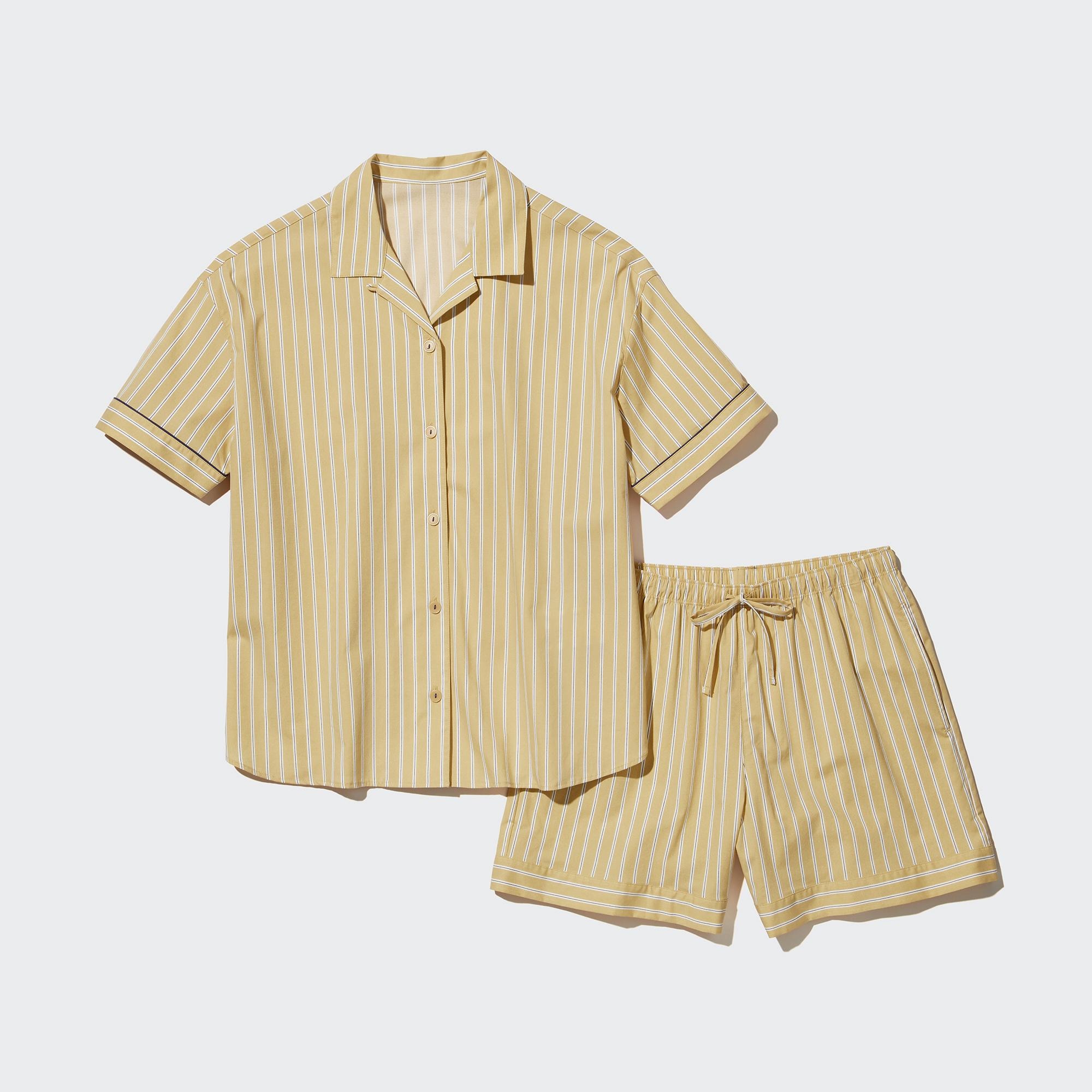 WOMEN S SOFT STRETCH SHORT SLEEVE PAJAMAS UNIQLO PH