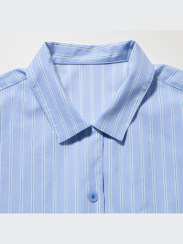 Bộ Pyjama Vải Co Giãn Mềm Ngắn Tay