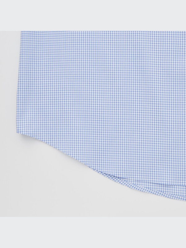 ファインクロスチェックシャツ（ボタンダウンカラー・長袖）