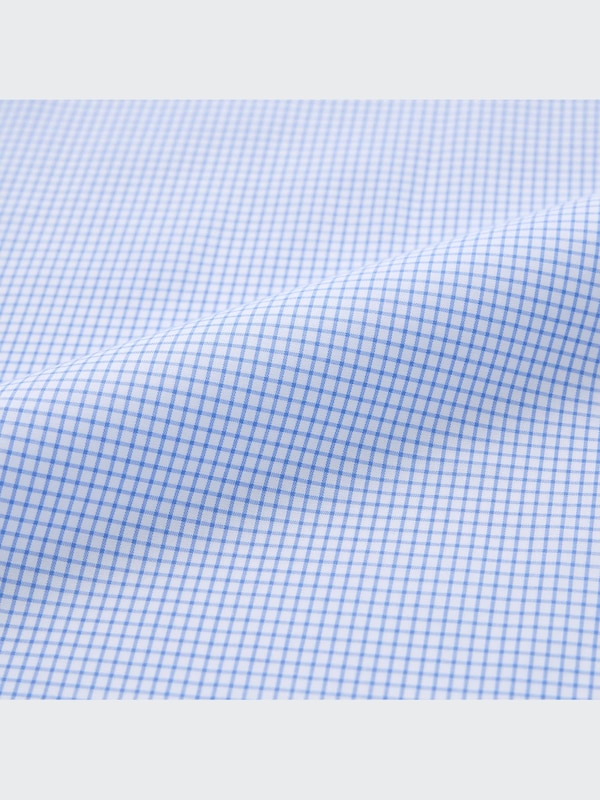 ファインクロスチェックシャツ（ボタンダウンカラー・長袖）