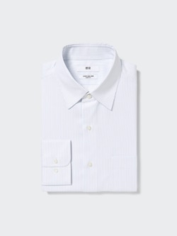 Super Non Iron Slim Fit Shirt | Long Sleeve Striped Regular Collar