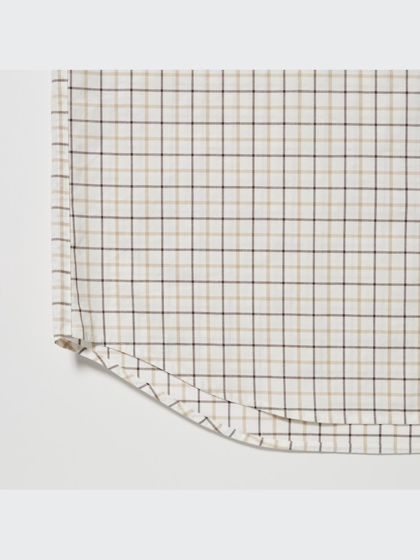 エクストラファインコットンブロードチェックシャツ（長袖）