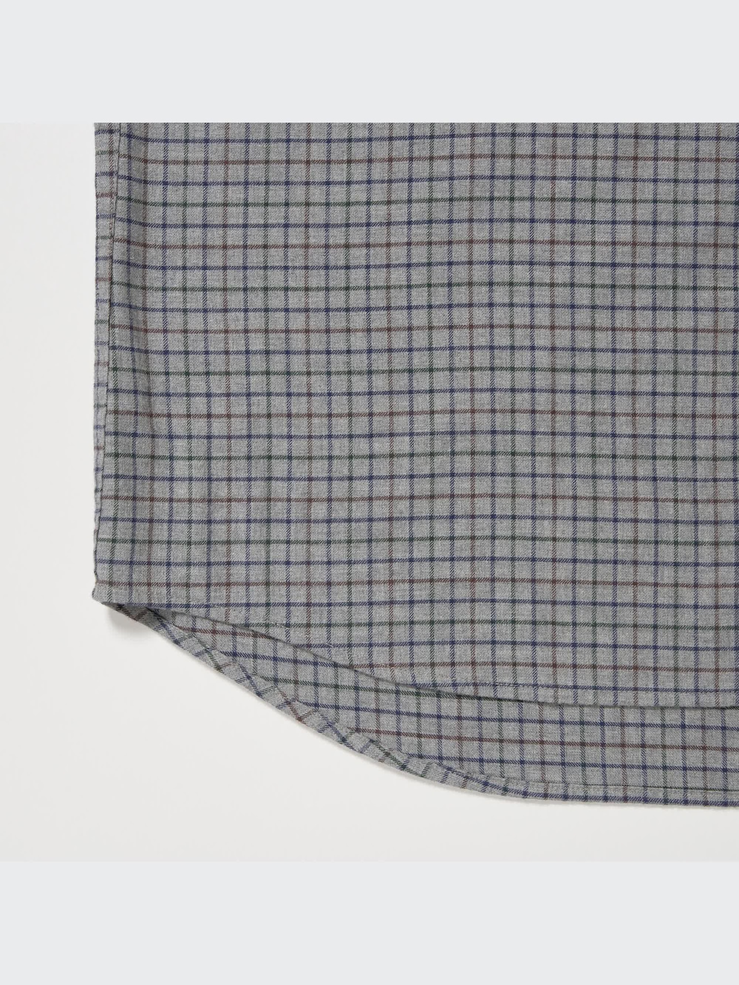 ユニクロ公式 | フランネルチェックシャツ（ボタンダウンカラー・長袖）