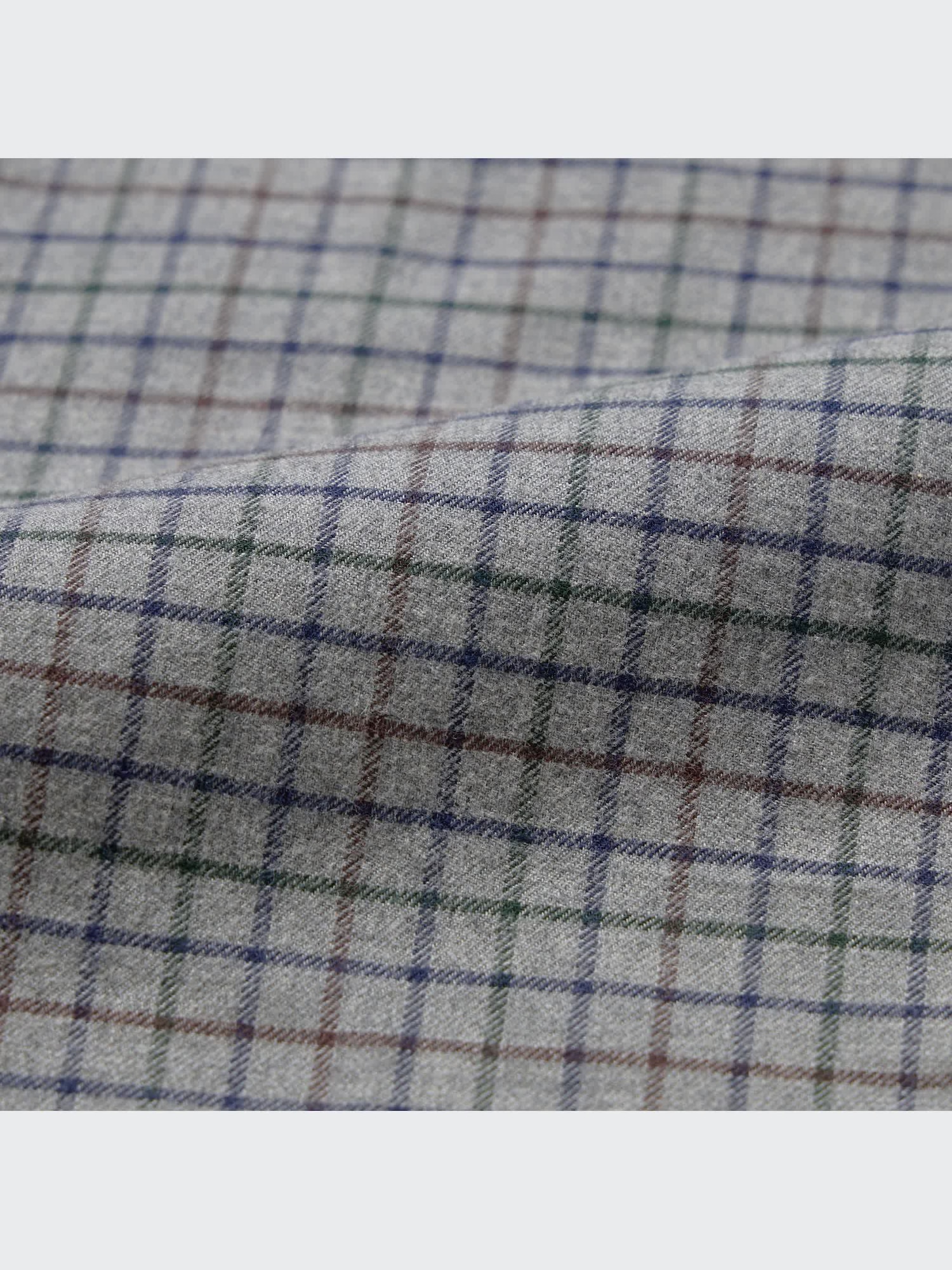 ユニクロ公式 | フランネルチェックシャツ（ボタンダウンカラー・長袖）