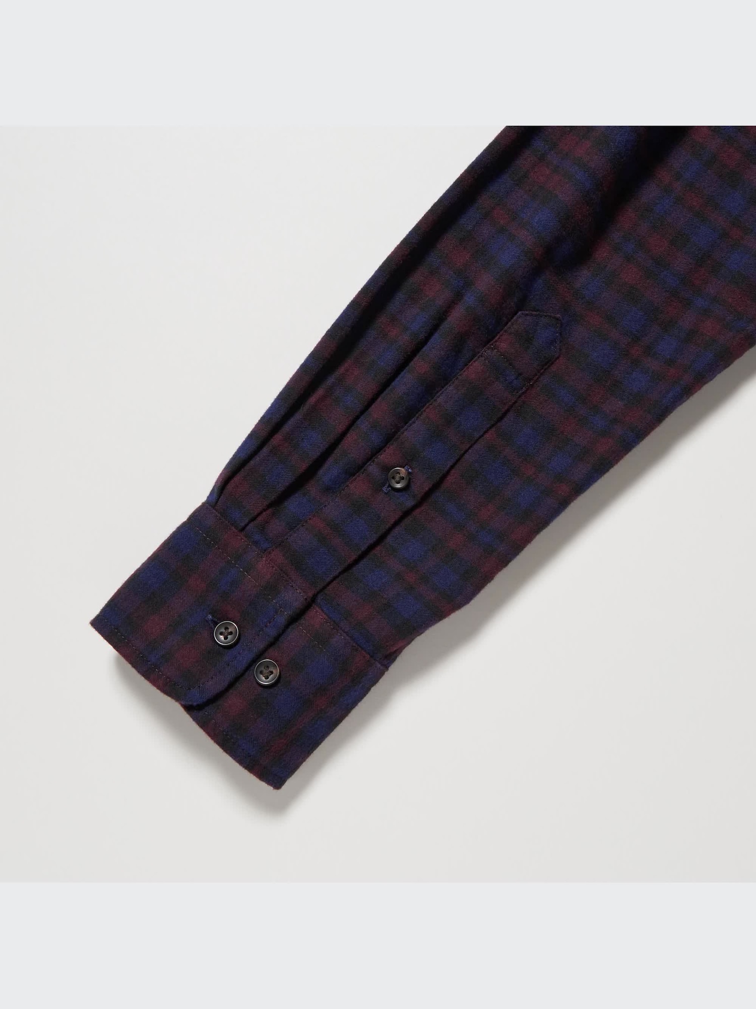 ユニクロ公式 | フランネルチェックシャツ（ボタンダウンカラー・長袖）