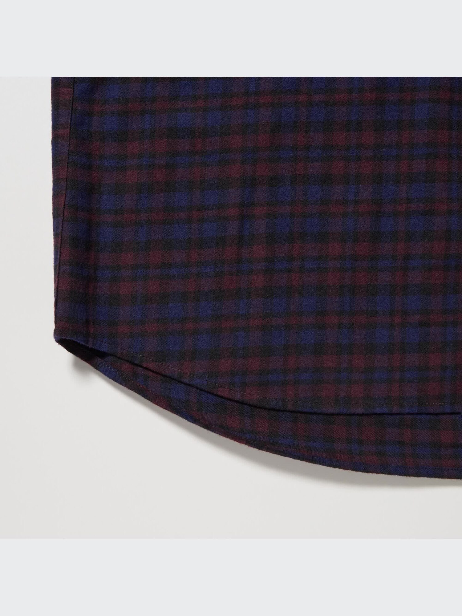 ユニクロ公式 | フランネルチェックシャツ（ボタンダウンカラー・長袖）