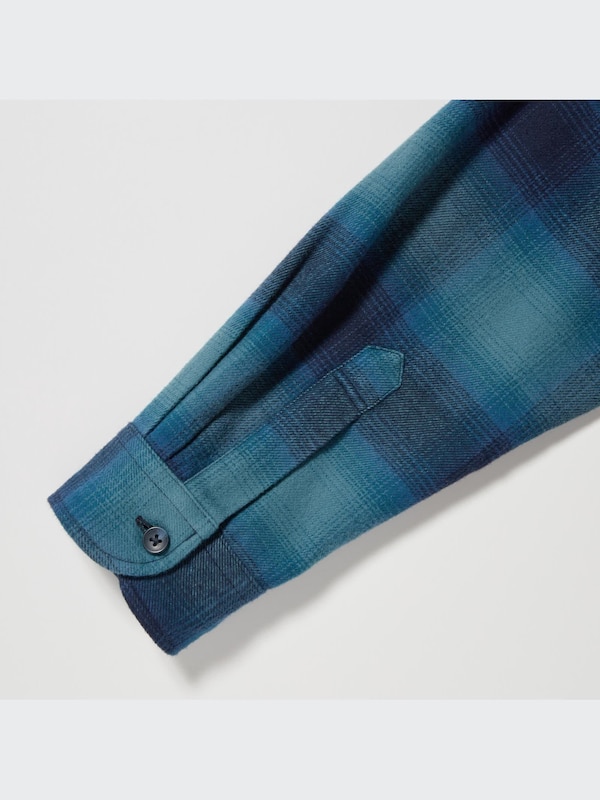 Flannel Checked Long Sleeve Shirt