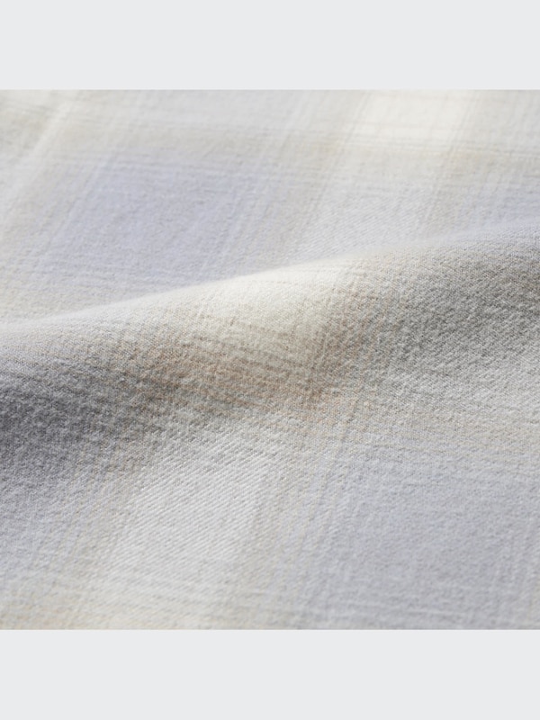 플란넬체크셔츠(긴팔·레귤러칼라)L