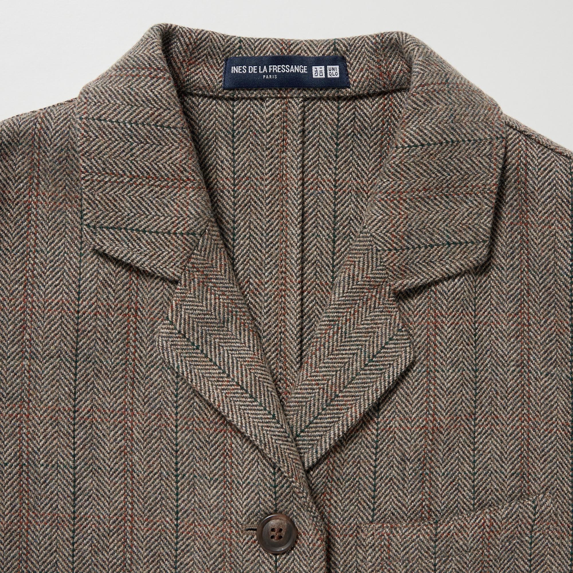 Uniqlo tweed outlet blazer