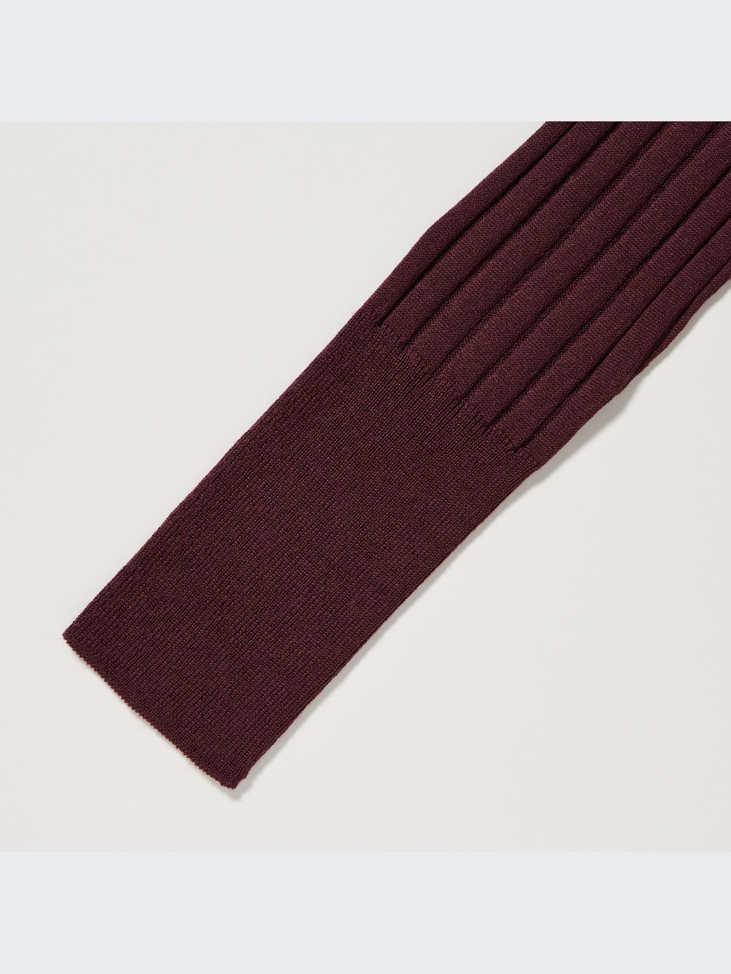 ユニクロ公式 | 3Dワイドリブクルーネックワンピース（長袖）