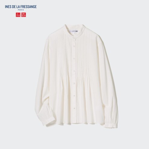 uniqlo long sleeve blouse