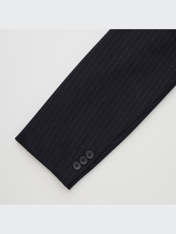 コンフォート2Bジャケット（ストライプ・袖丈着丈標準）