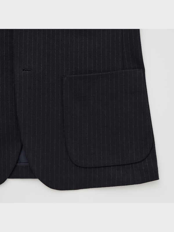 コンフォート2Bジャケット（ストライプ・袖丈着丈標準）