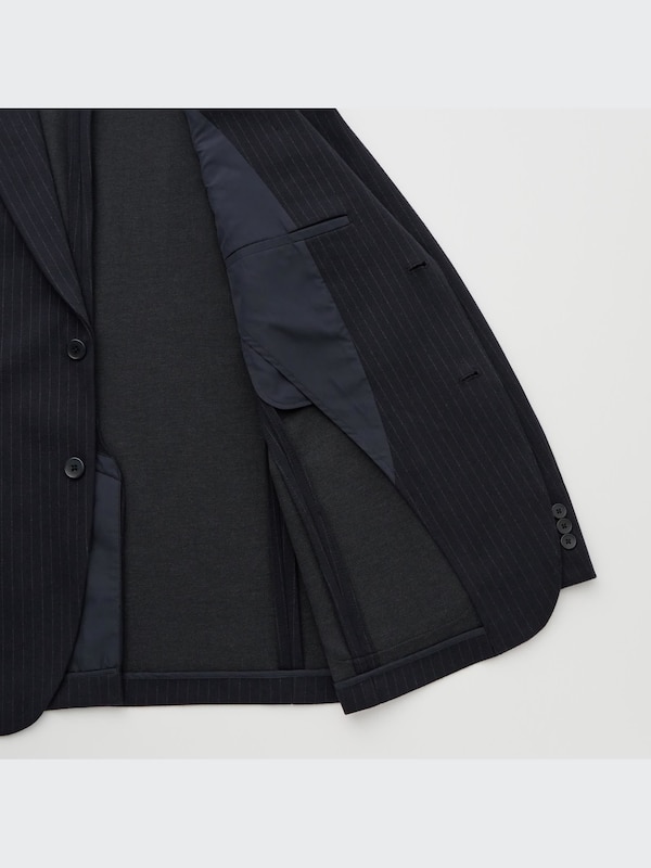 コンフォート2Bジャケット（ストライプ・袖丈着丈標準）