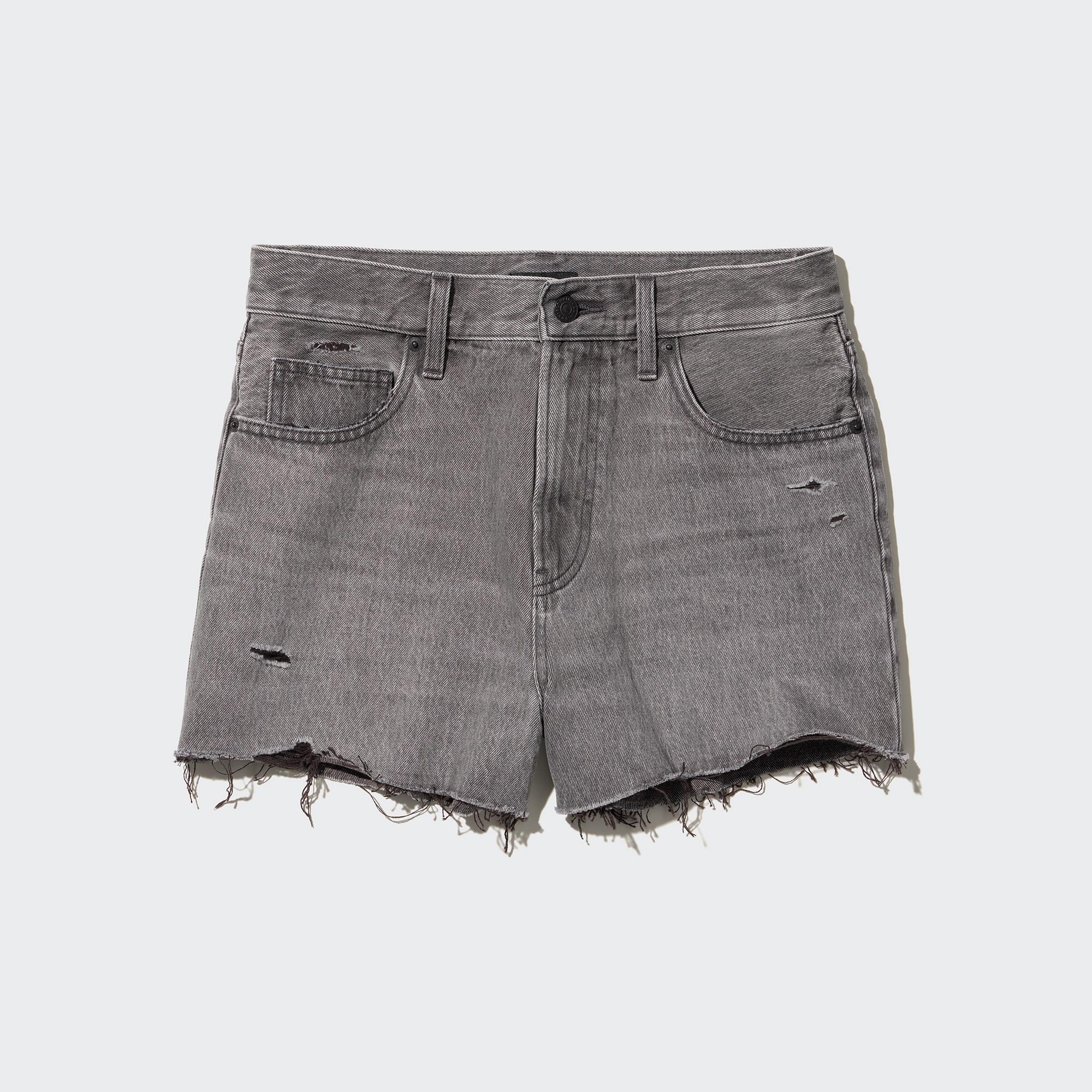 Uniqlo on sale denim shorts