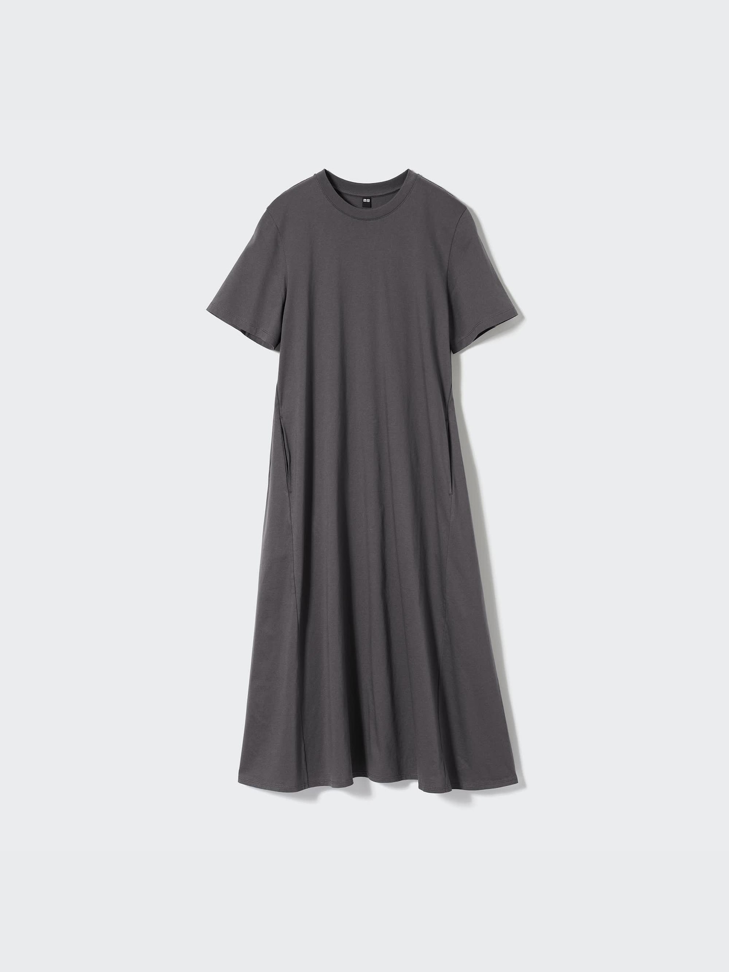 WOMEN'S MERCERIZED COTTON SHORT SLEEVE A LINE DRESS | UNIQLO SG