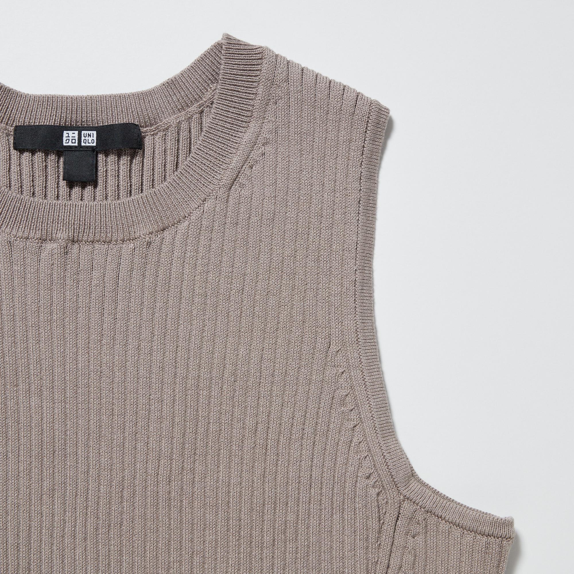 Uniqlo on sale sleeveless sweater