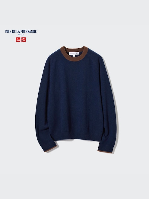WOMEN'S CASHMERE CREW NECK LONG SLEEVE SWEATER UNIQLO PH