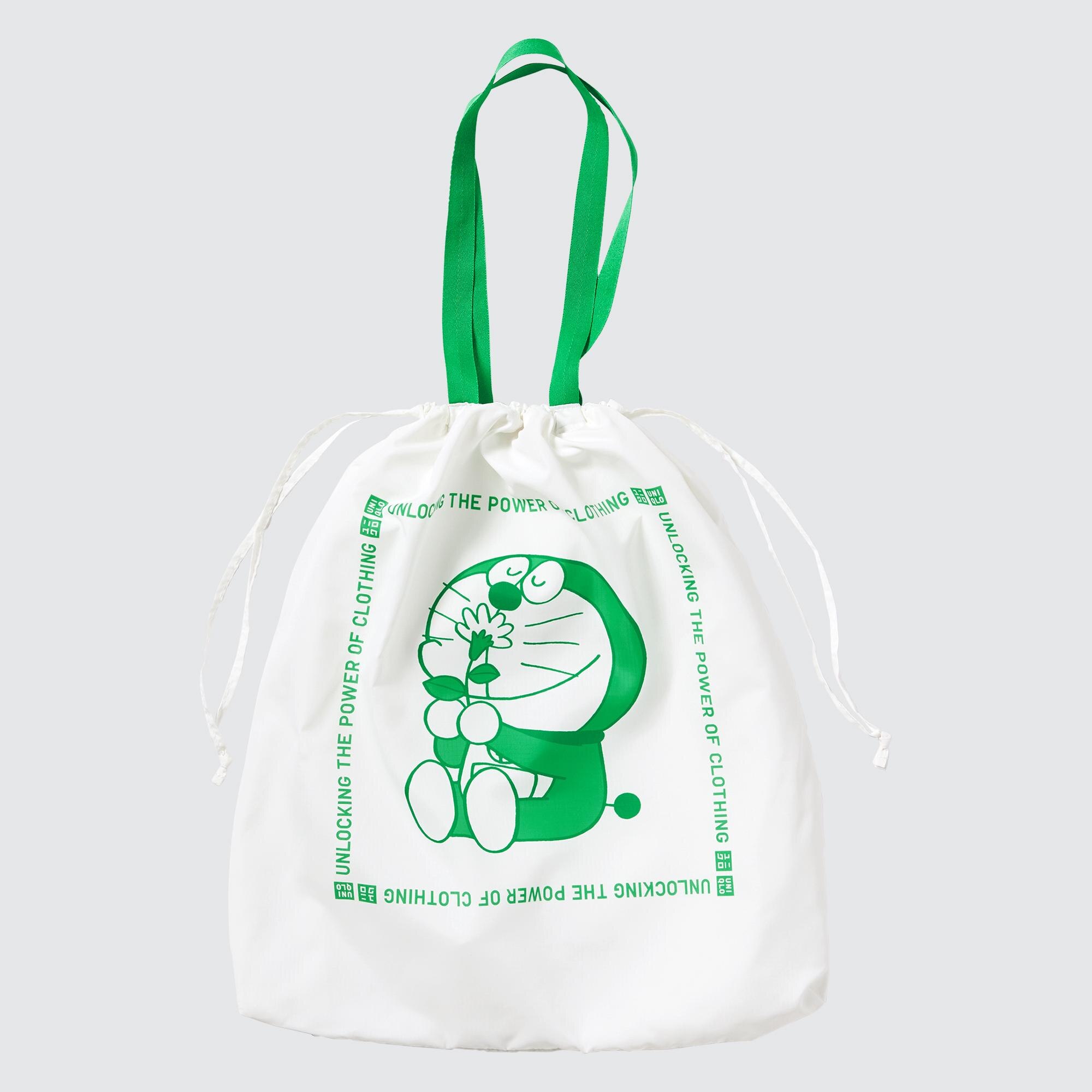 DORAEMON RECYCLED POCKETABLE BAG | UNIQLO SG