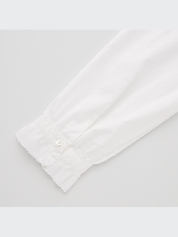 コットンフリルシャツ（長袖・コントワーデコトニエ）