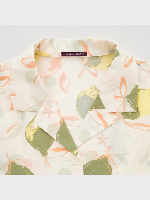 プリントパジャマセット（半袖・プリンセスタムタム）