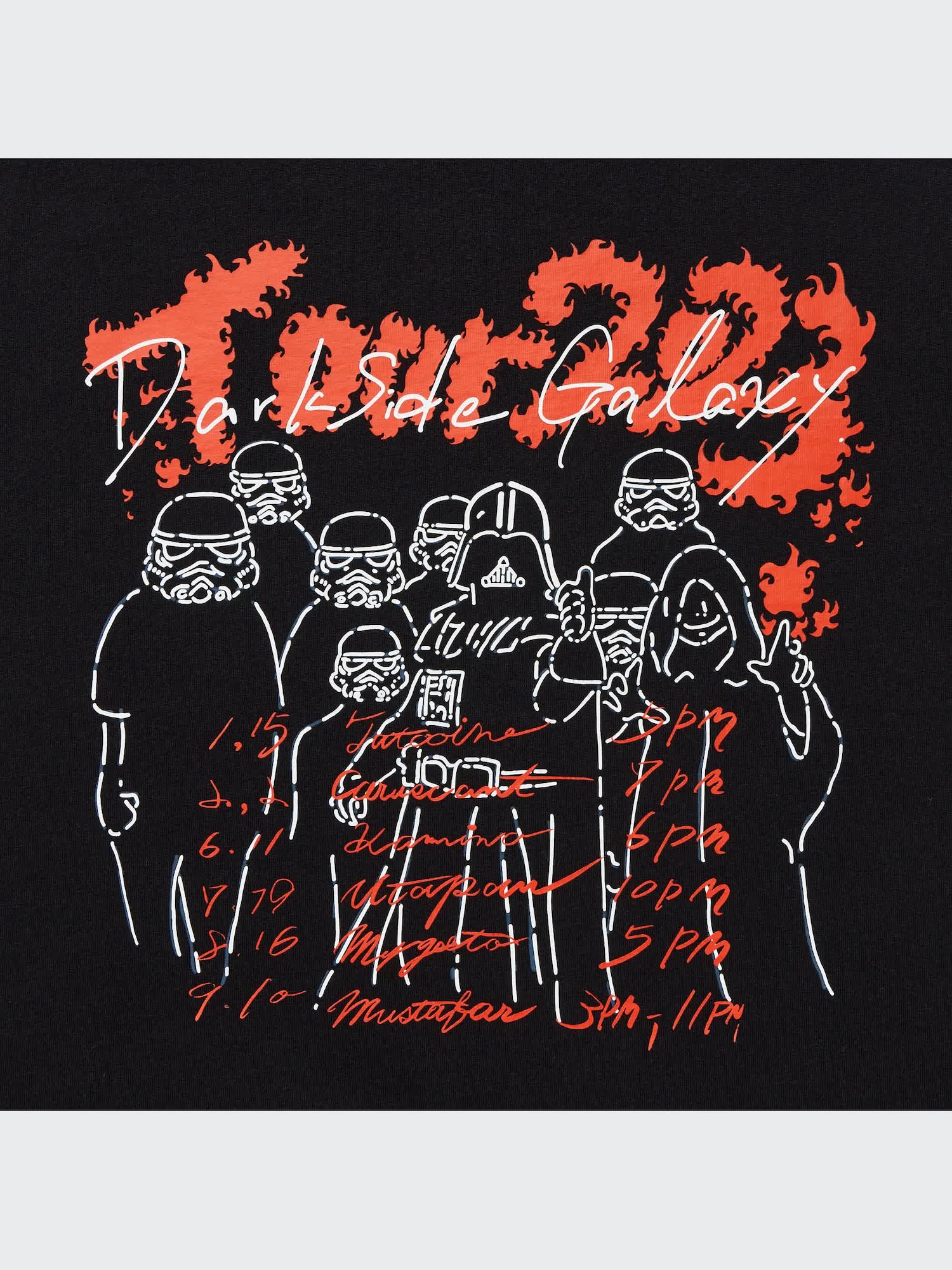 UNIQLO 欧州限定REGOR PARIS'20 Tシャツ 2色セット 『M』 UNIQLO（ユニクロ）の「スター・ウォーズグラフィックT（半袖