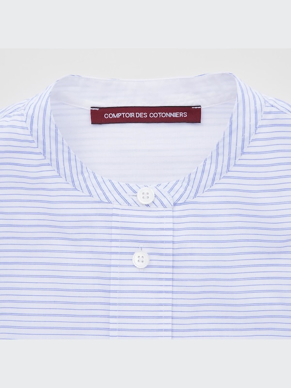 コットンストライプチュニック（長袖・コントワーデコ  トニエ）