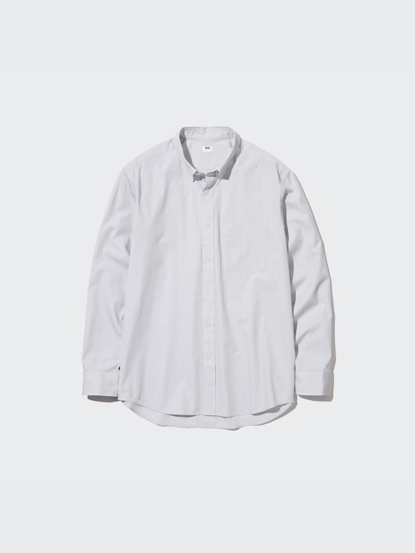 エクストラファインコットンストライプシャツ（長袖）