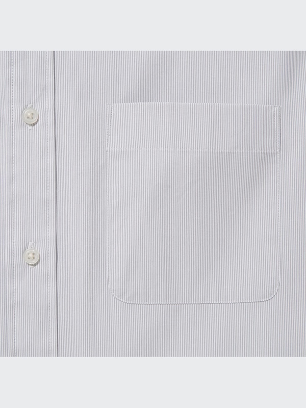 エクストラファインコットンストライプシャツ（長袖）