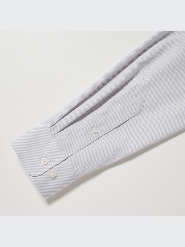 エクストラファインコットンストライプシャツ（長袖）