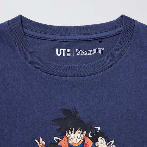 Dragon Ball Z Anime Cartoon Characters Youth Boys Grey Graphic Tee Shirt - L