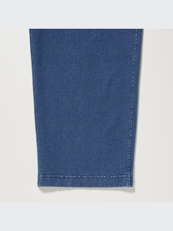 Celana Jersey Ankle Washed Denim