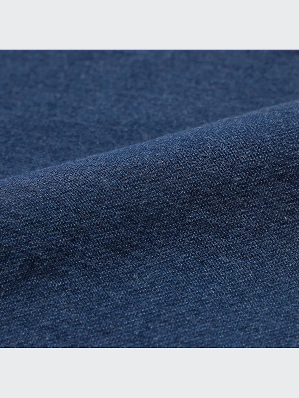 Celana Jersey Ankle Washed Denim