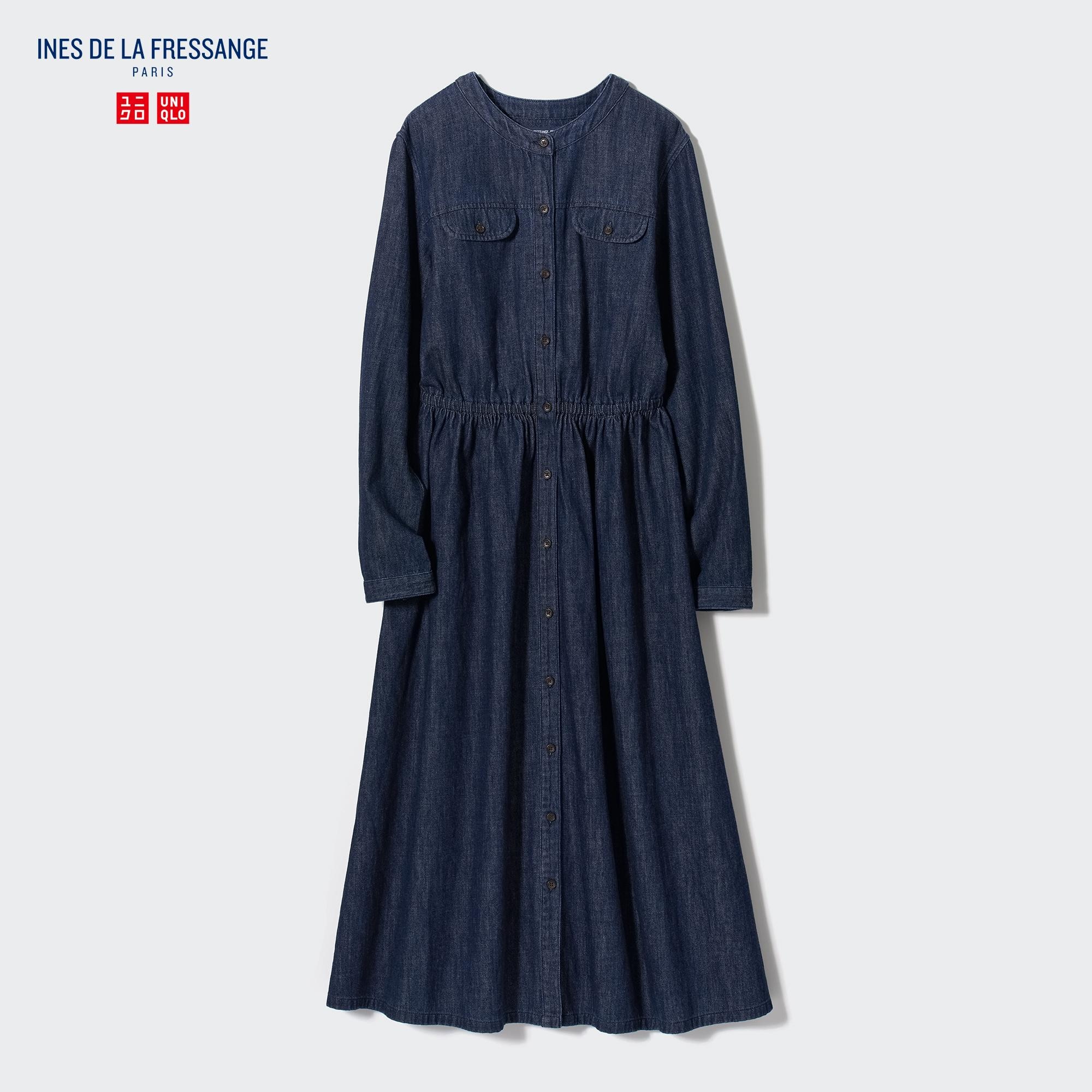 UNIQLO イネス　デニムワンピース