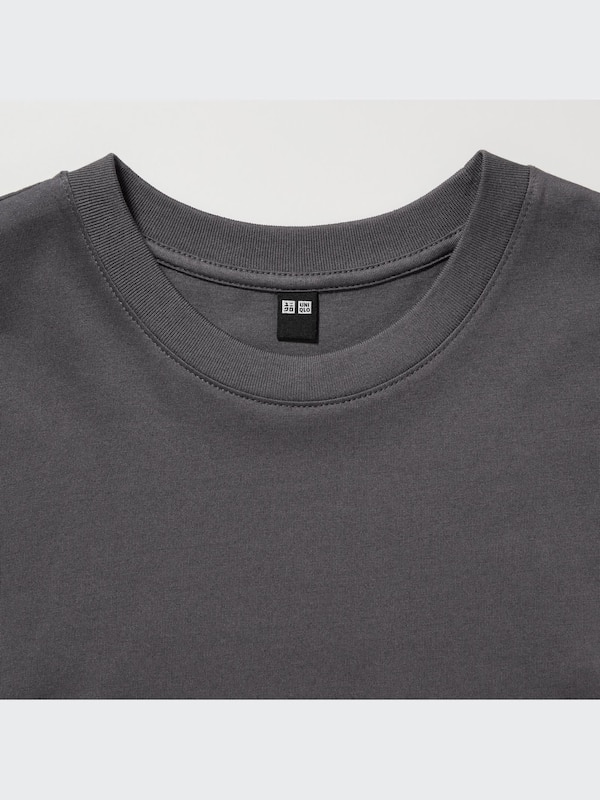 Mercerized Cotton A Line Short Sleeve Dress