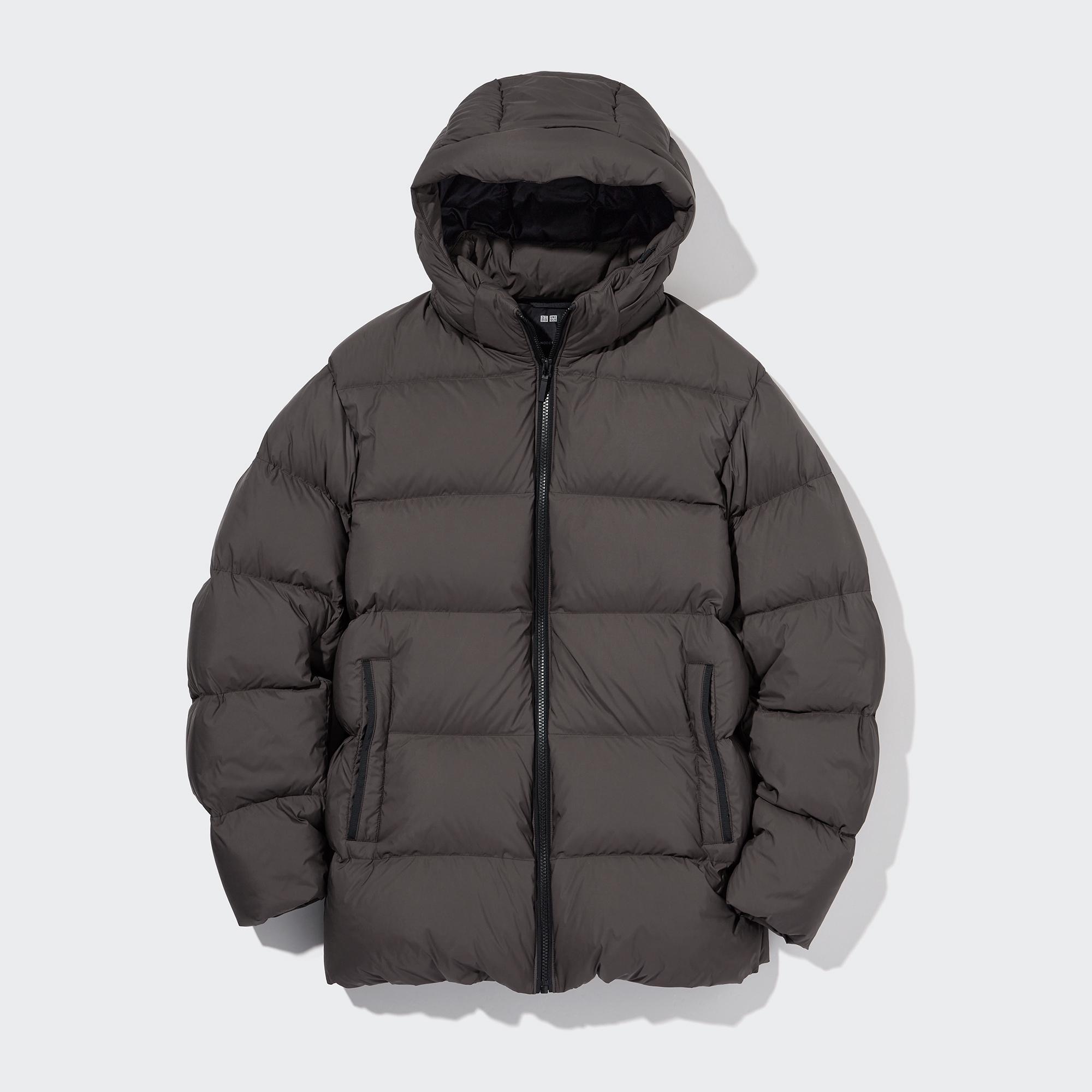 Uniqlo puffer store jacket black