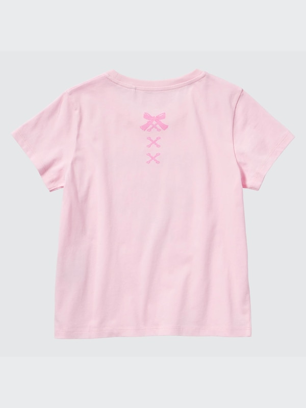 GIRLS Sanrio Characters Cropped Short Sleeve UT