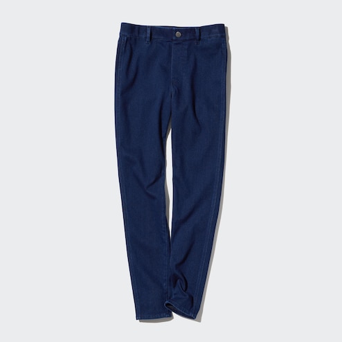 👖 UNIQLO ultra stretch jean leggings pants (dark navy), Women's