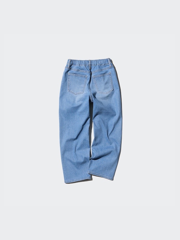 Quần Jeans Dáng Rộng | Lưng Thun | Vải Denim