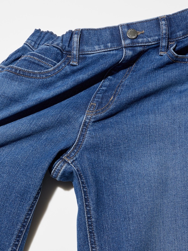 Quần Jeans Dáng Rộng | Lưng Thun | Vải Denim